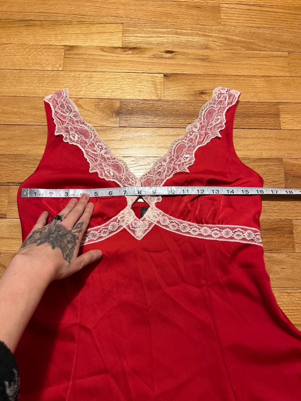 Wild Fable Red Slip Mini Dress - Picture 4 of 7
